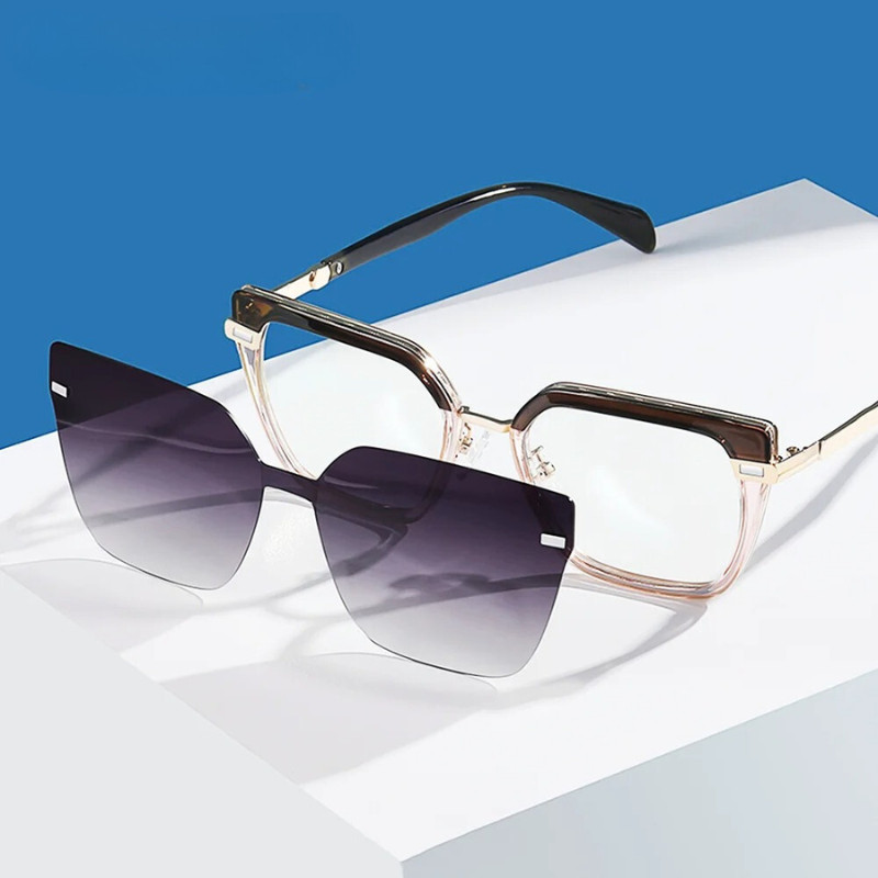 Comet Vision – Clip-On Sunglasses (2-in-1)