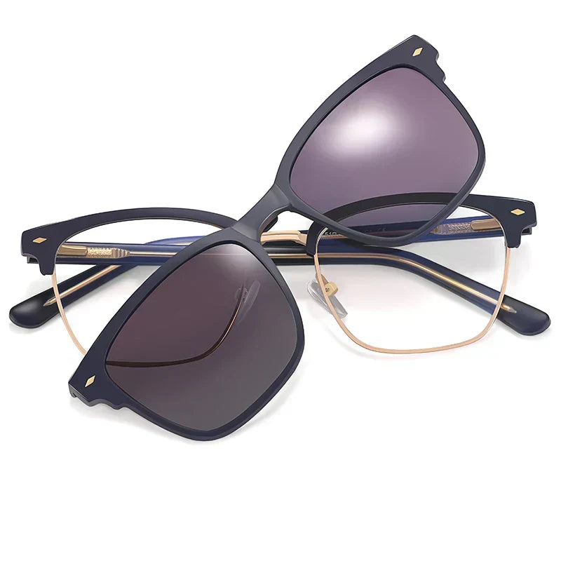 Lunara Duo – Clip-On Sunglasses (2-in-1)