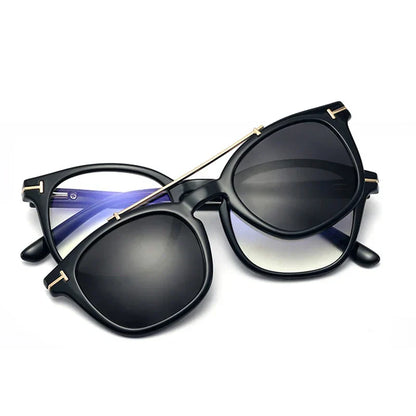 Nuvia Vision - Clip-On Sunglasses (2-in-1)